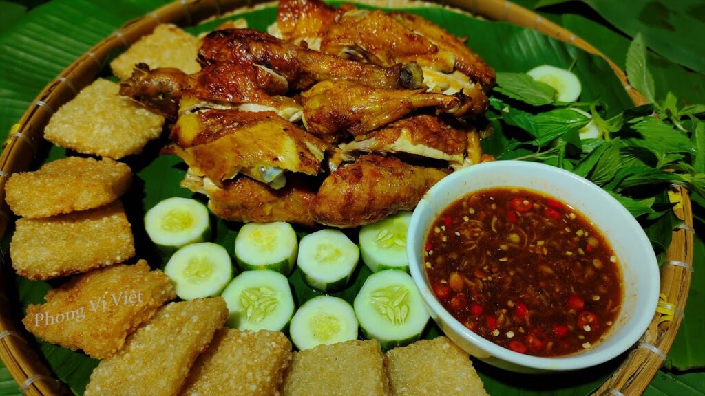 ga nuong nuoc dua