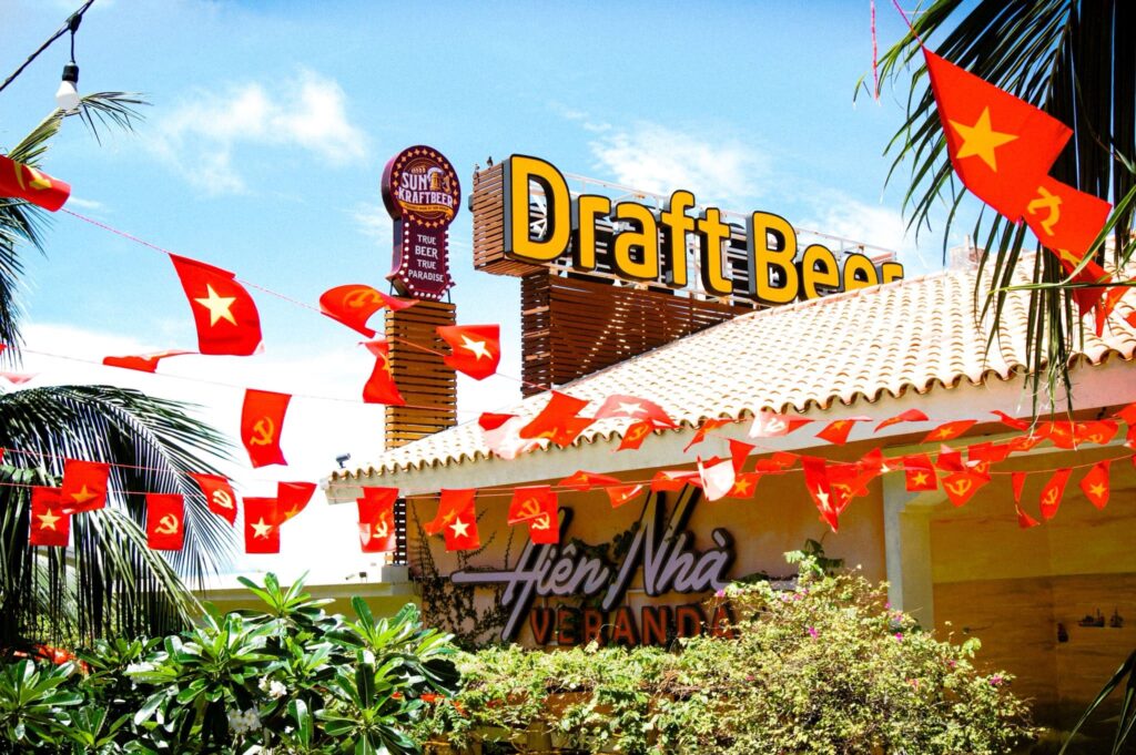 DRAFT BEER Sunset Town Phu Quoc